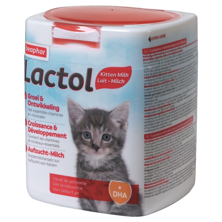 Lait maternisé pour chaton Lactol 500 g 526789