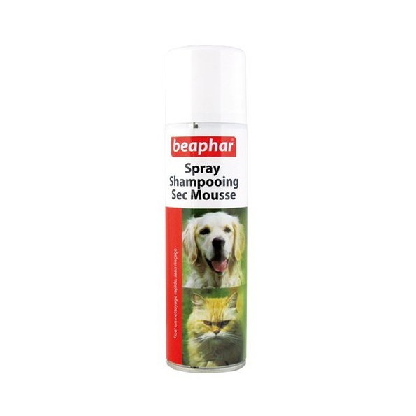 Spray shampooing sec chiens/chats Beaphar® 57522