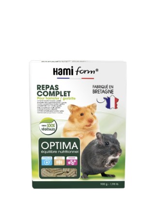 Repas complet hamsters Hamiform 900g 609525