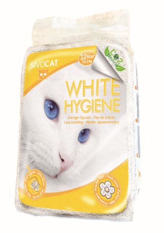 Litière Chat - Sivocat White Hygiene - 12 L 61383