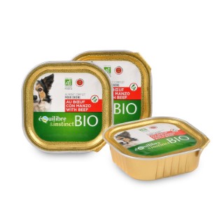 Barquette Chien – Équilibre & Instinct bio Bœuf 150 gr 674977