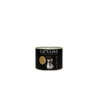 Boîte Naturelle Chat Senior – Cat's Love Canard 200 gr 676826