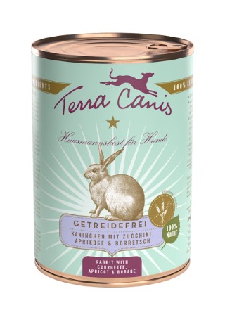Boîtes Chien - Terra Canis Grain-free lapin - 400 g 698859