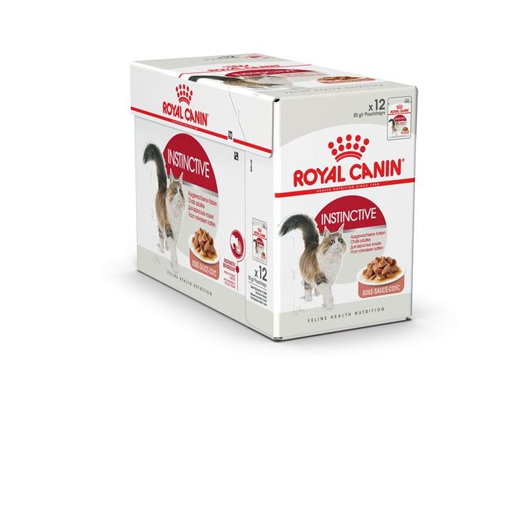 Boîtes Chat – Royal Canin Sachet Sauce Instinctive  – 12 x 85 g 624731