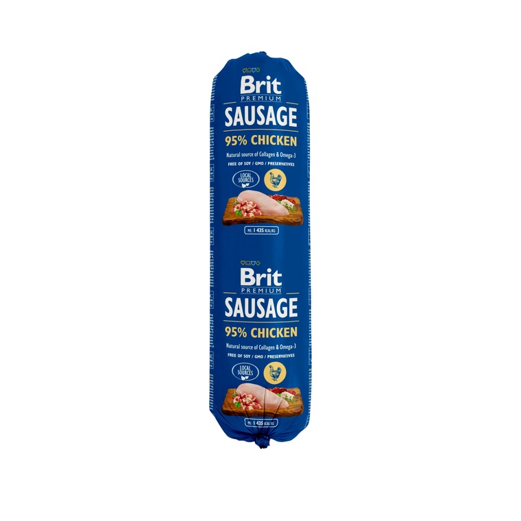 Saucisse pour chien - Brit Premium Sausage Poulet 800g 635868