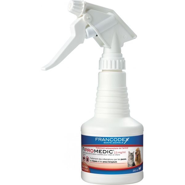 Fipromedic spray antiparasitaire chien / chat 250ml 637994