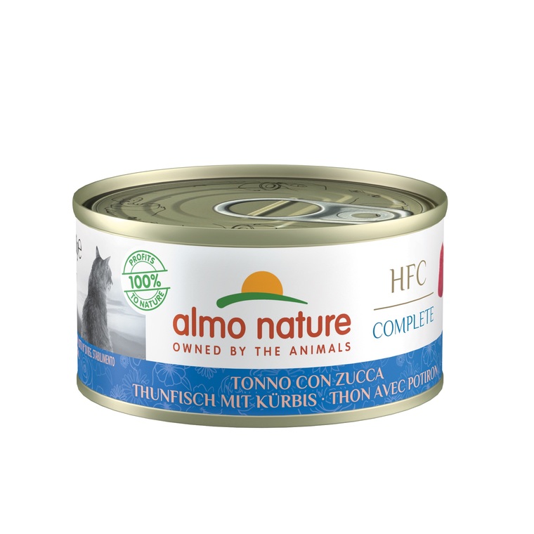 Boîte Chat – Almo Nature HFC Complete - Thon avec Potiron 70 gr 672511