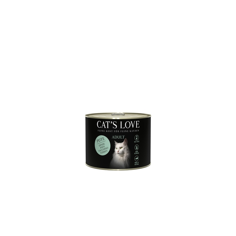 Boîte Naturelle Chat – Cat's Love Dinde 200 gr 676821