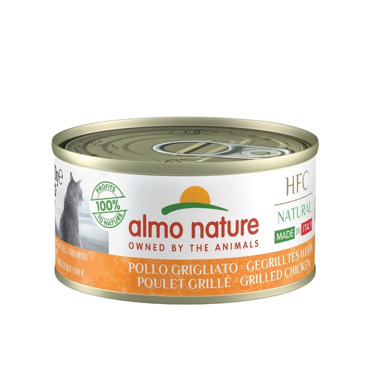 Boîte Chat – Almo Nature HFC Made in Italy Poulet Grillé 70 gr 696633