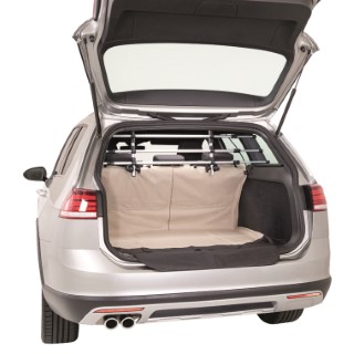 Transport Chien – Trixie Protège coffre de voiture pare-chocs beige/noir – 1,20 x 1,50 m 712652