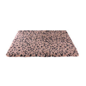 Couchage – Tapis Pet Bed Rouleau Motif léopard beige– Largeur 75 cm 72128