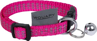 Collier Chat - Wouapy Collier nylon Protect Fuschia - 18/25,5 cm 733699