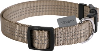 Collier Chien - Wouapy Collier nylon Protect Taupe - 18/28 x 1 cm 734039