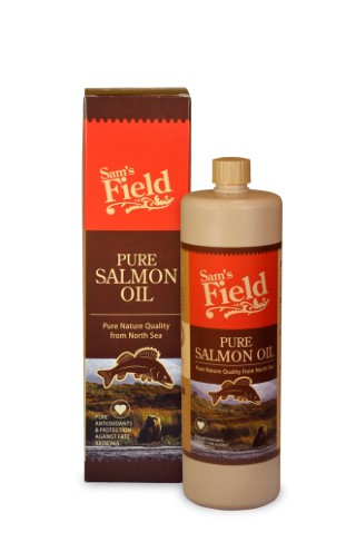Complément alimentaire pour Chiens et Chats - Sam's Field Huile de Saumon - 750 ml 740318