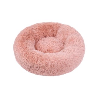 Couchage Chien - Wouapy Corbeille ronde moelleuse Rose - Ø 50 cm 745137