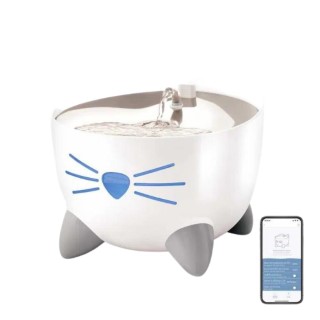 Fontaine à eau Chat – Catit Pixi Smart Wifi coloris blanc – 2 litres 776905