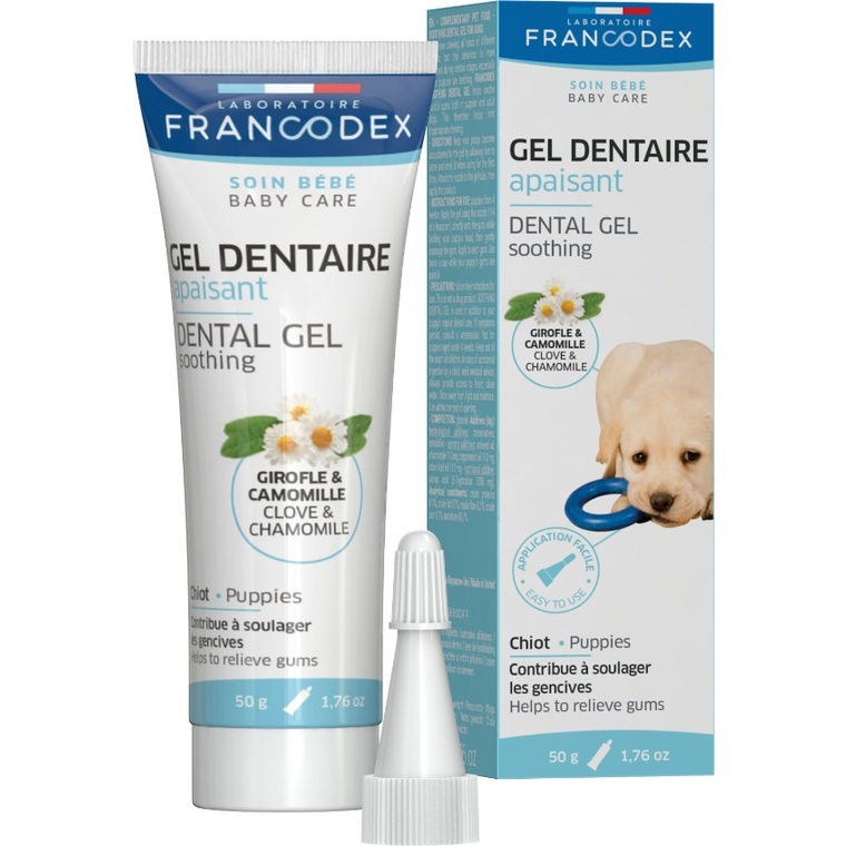 Soin Chien – Francodex Gel dentaire chiot – 50 gr 714412