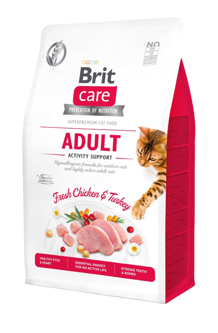 Croquettes chat - Brit Care Cat Grain Free Adulte Activity Support - 0,4kg 715462