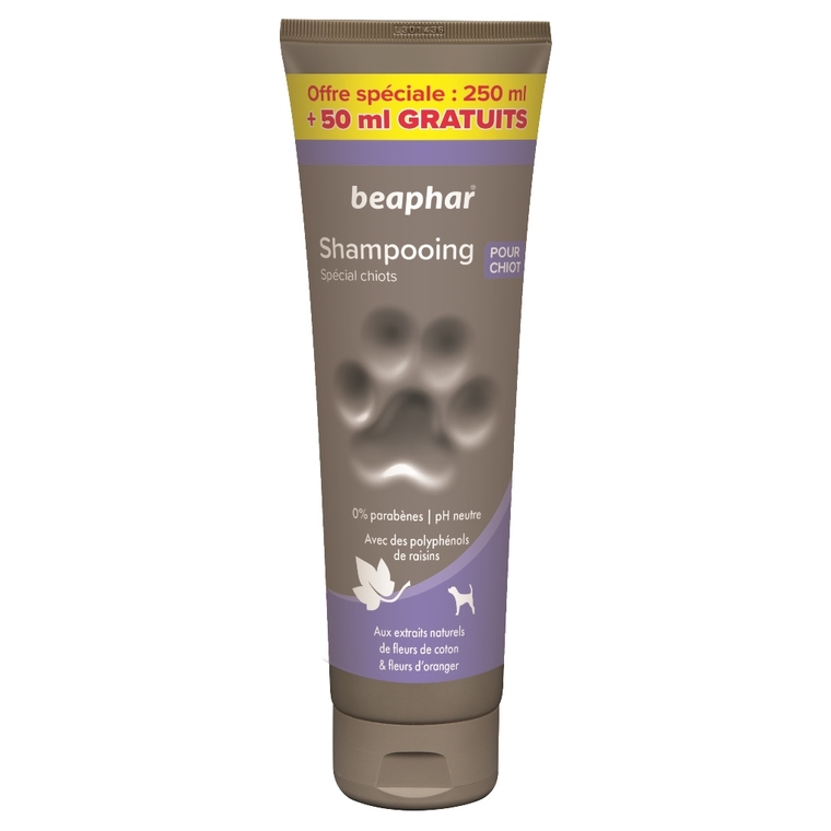 Hygiène Chien - Beaphar Shampooing Spécial chiot - 250 ml + 50 ml offerts 733025
