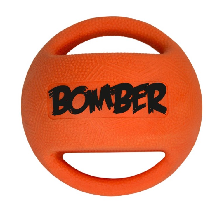 Jouet Chien – Zeus Balle Bomber coloris orange – Taille Micro 776908