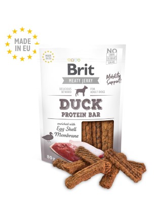 Friandises Chien – Brit Meaty Jerky Snack Duck protein bar – 80 gr 822110