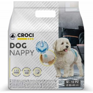 Hygiène Chien - Couches Croci Dog Nappy - M 909131
