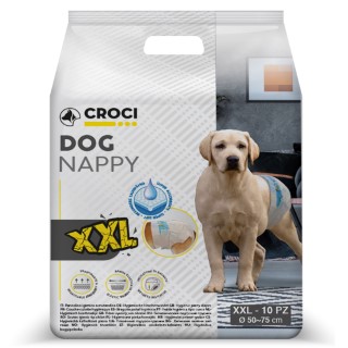 Hygiène Chien - Couches Croci Dog Nappy - XXL 909326
