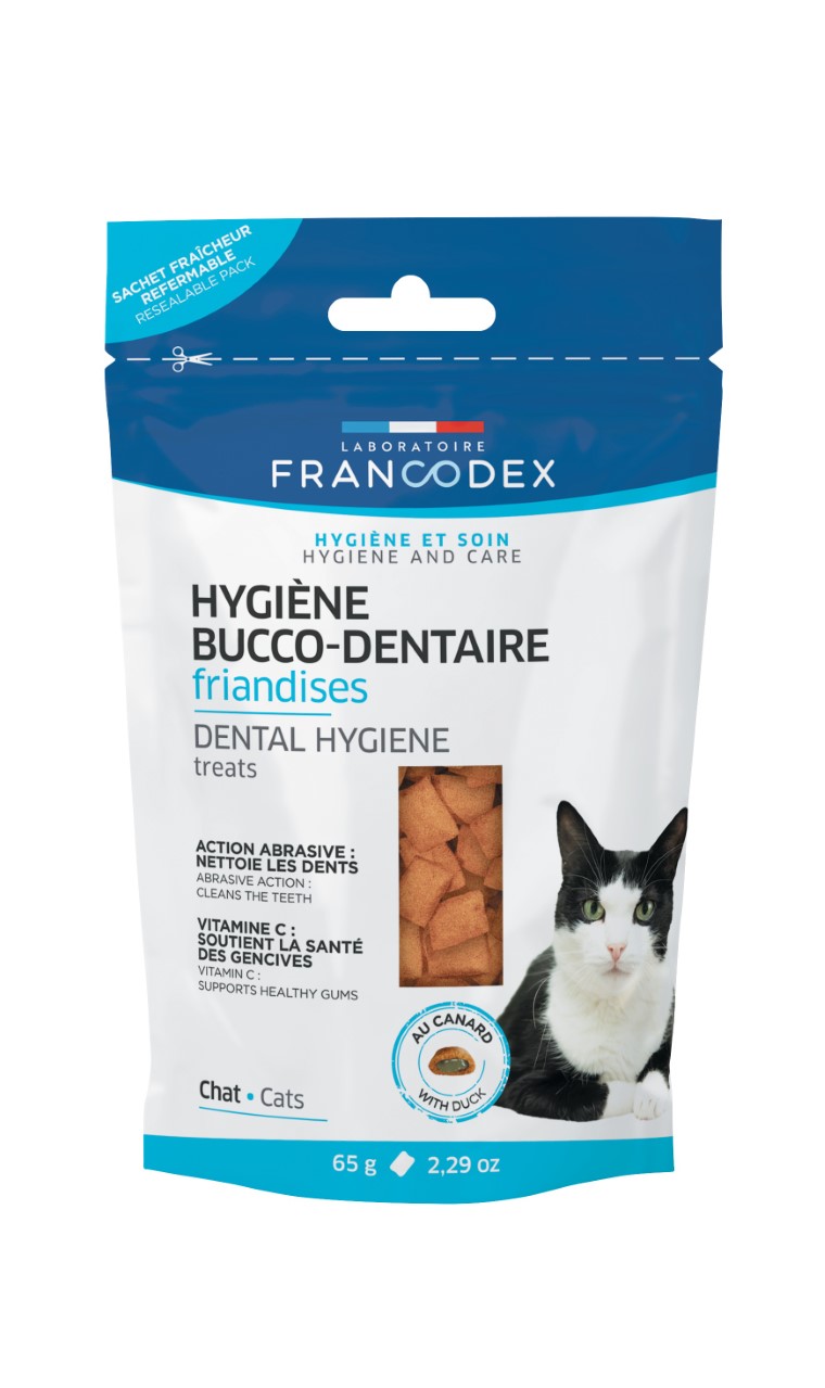 Friandises chat - Francodex Bucco-dentaires 65g 975838