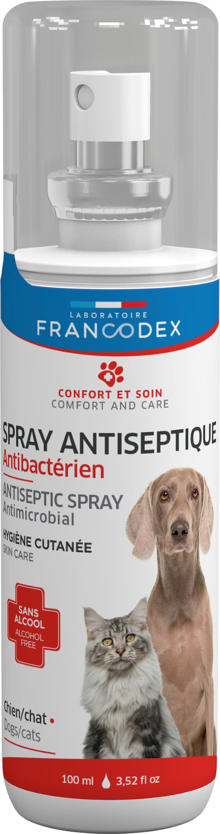 Soin – Francodex Spray antiseptique anti bactérien – 100 ml 982701