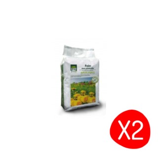 Alimentation Rongeur – Hamiform Foin premium au pissenlit – Lot de 2 x 20 L L200389